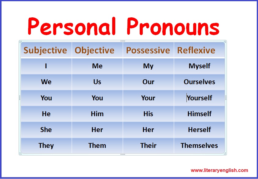 definition-and-types-of-pronoun-literary-english