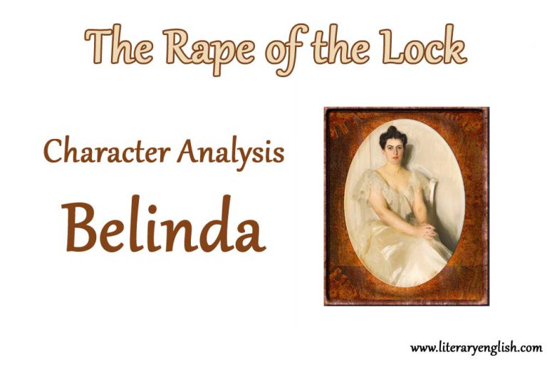 belinda prose essay