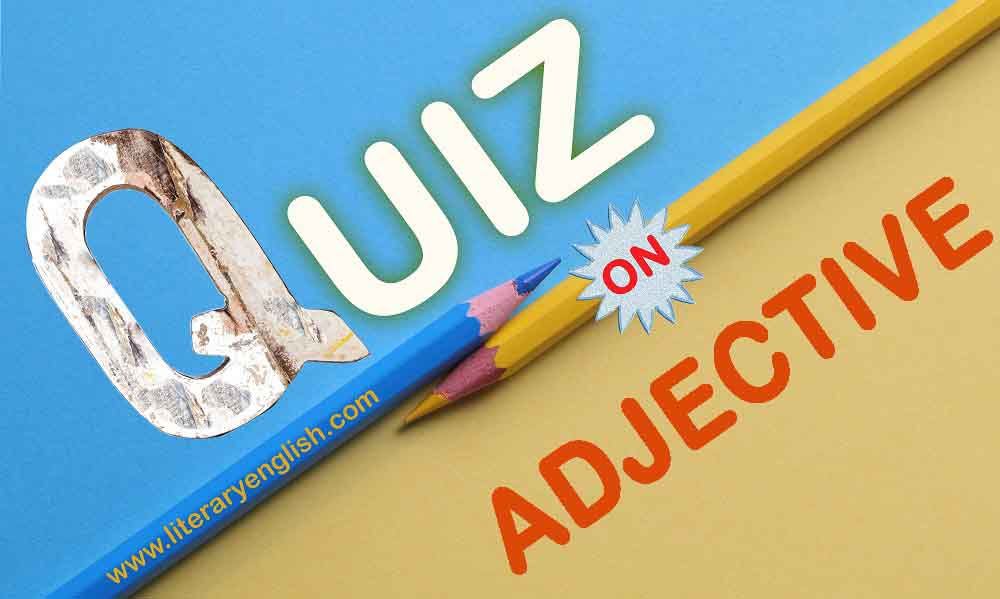 Take A Quiz On Adjective Literary English