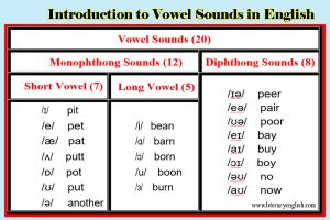 Introduction to Vowel Sounds | English Vowels - Literary English