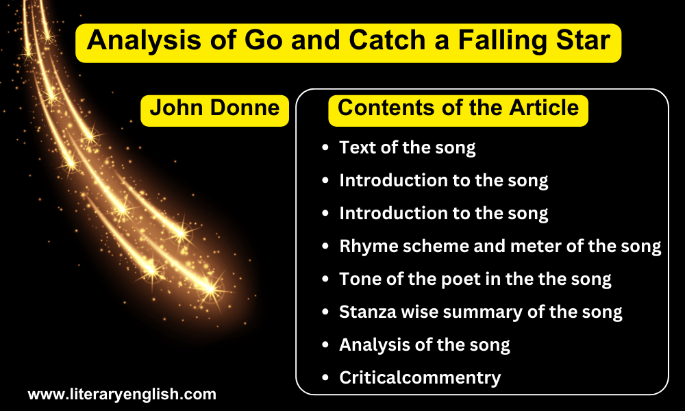 Analysis of Go and Catch a Falling Star