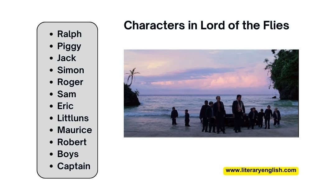 Characters in Lord of the Flies