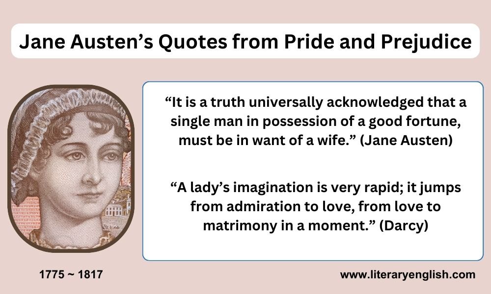 Jane Austen’s Quotes from Pride and Prejudice