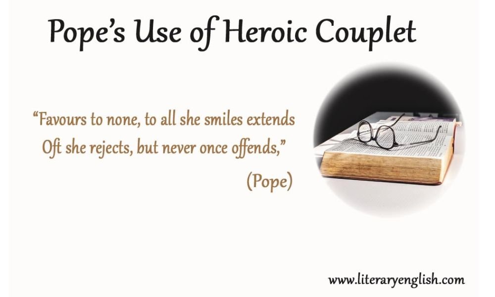 Pope's Use of Heroic Couplet