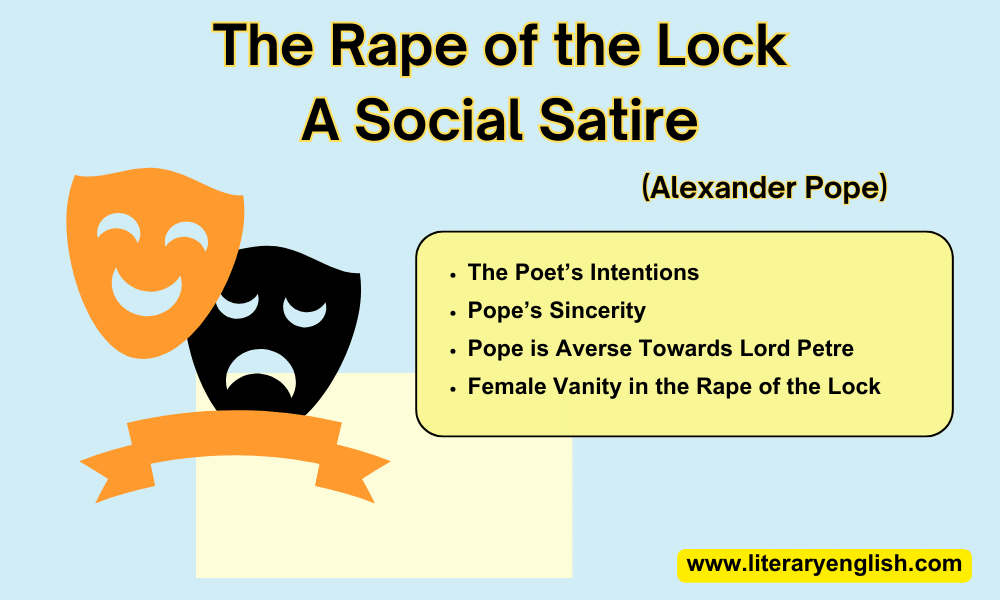 The Rape of the Lock A Social Satire