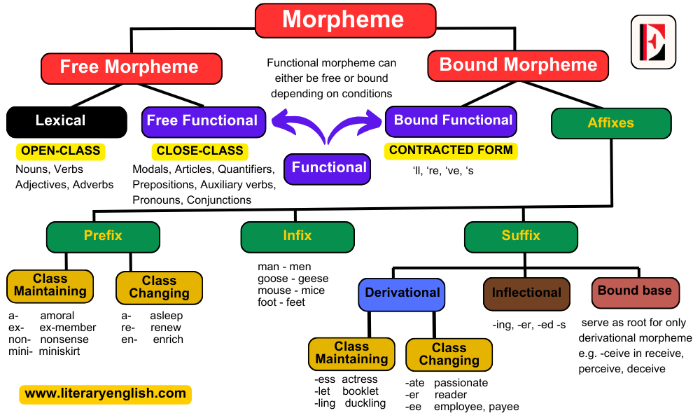 Types of Morphemes