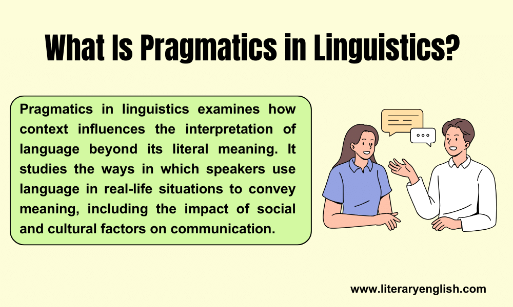 What Is Pragmatics in Linguistics