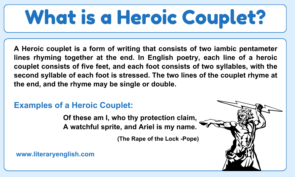 What is a Heroic Couplet?