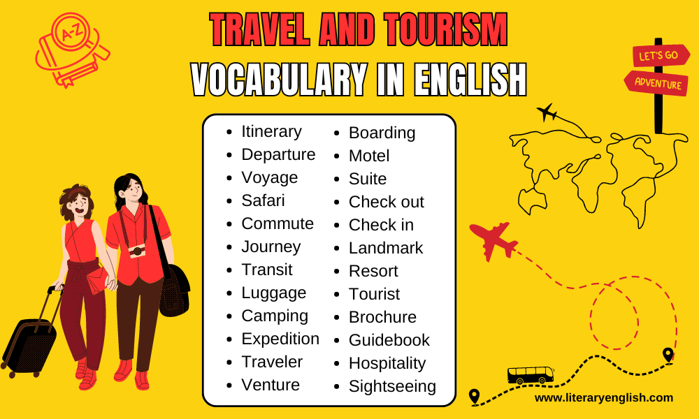 Travel and Tourism Vocabulary in English